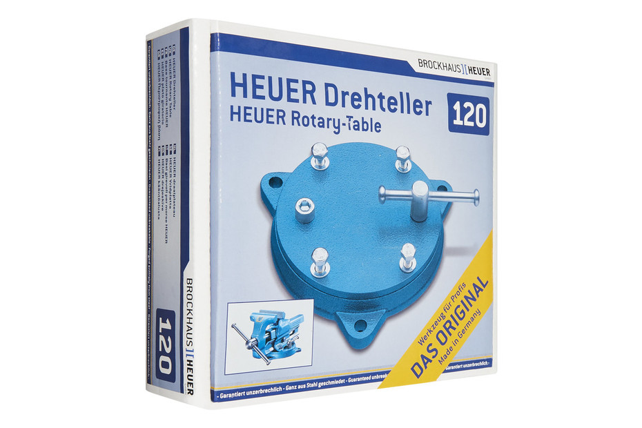 FORMAT Drehteller Für Schraubstock 160mm - 360° Drehbar Mit Arretierung