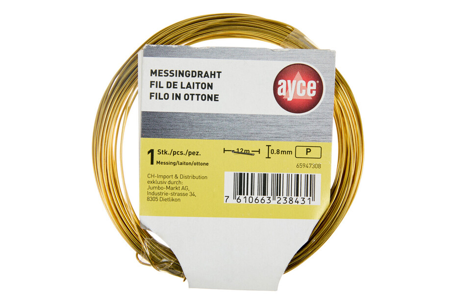 EFCO Fil D'aluminium ø 1 Mm Anodisé, Couleur