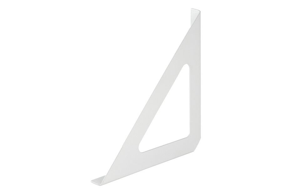 Support d'étagère TRI Blanc, 1,8 × 19 × 19 cm