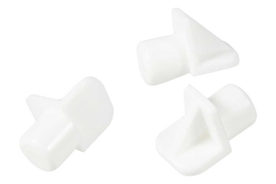 Hettich Bodenträger Safety 20 Stück - 5mm Stahl Mit Kunststoffauflage Für Küchenschränke