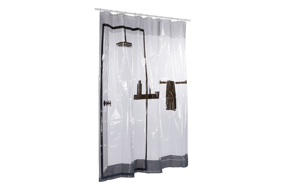 Duschvorhang Mit Grünen Blättern – Botanisches Design, Wasserdicht, 180x200 Cm