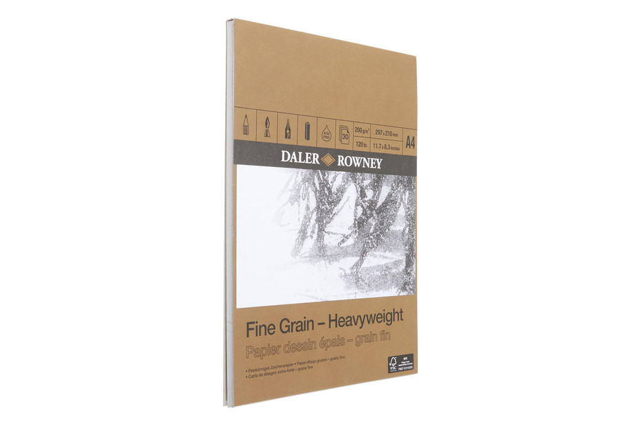 Daler Rowney Eco Zeichenblock A3 – 120g/m², Feinkörnig & Ideal Für Skizzen & Aquarell
