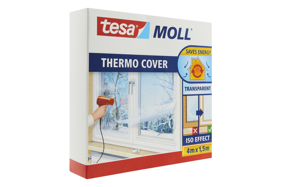 tesamoll Thermo Cover Fenster-Isolierfolie - Transparente