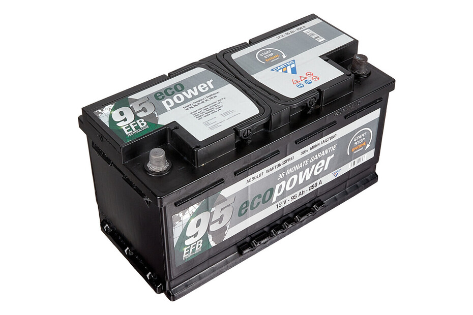 CARTEC Batterie de voiture ECO Power EFB