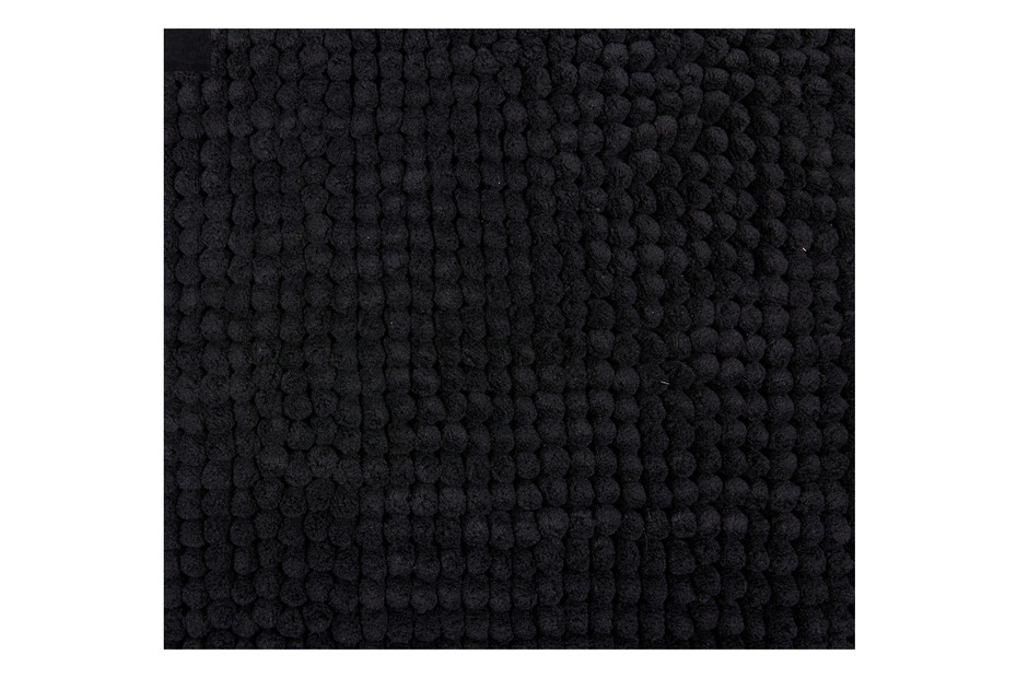 Tapis de salle de bain Chenille Noir | 40 × 60 cm Acheter chez JUMBO