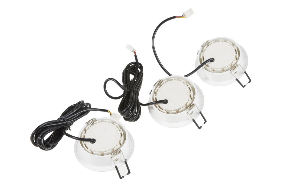 Paulmann LED-Einbauleuchten Set Dimmbar Warmweiss | ⌀ 8 cm | 3 Stück kaufen  bei JUMBO
