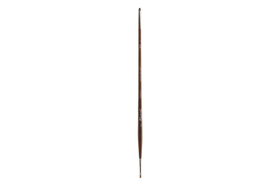 Künstlerpinsel, Acrylhaar, Flach, Verschiedene Größen, 4 Stück | Pinsel