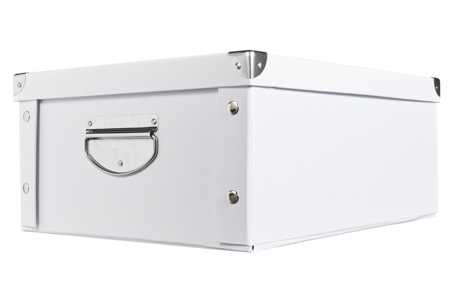Boîte de rangement en Carton Blanc  40 × 33 × 17 cm Acheter chez JUMBO