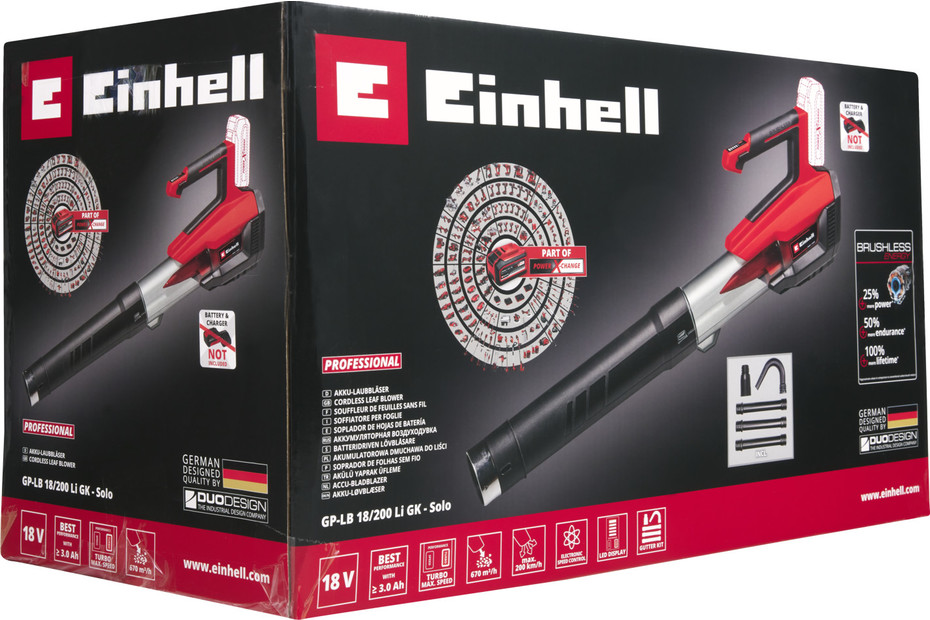 Pack EINHELL Power X-Change - Souffleur - GE-LB 36/210 Li E-Solo