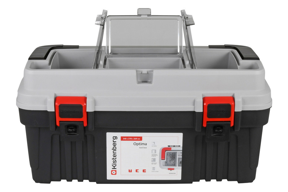 Scatola Porta Attrezzi Da Pesca SKB 2SKB-7000 | Roto-stampata Nera Con 4 Box Plano