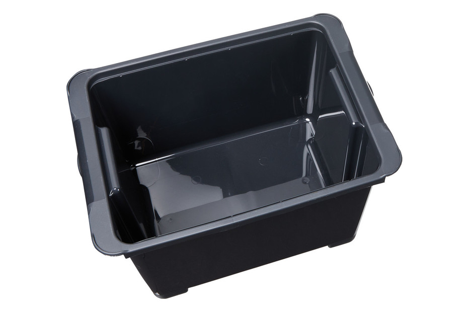 Rotho Evo Divisorio Per Scatole In Plastica – Singolo Scomparto Grigio Antracite, 36.5x16.6x12.2 Cm