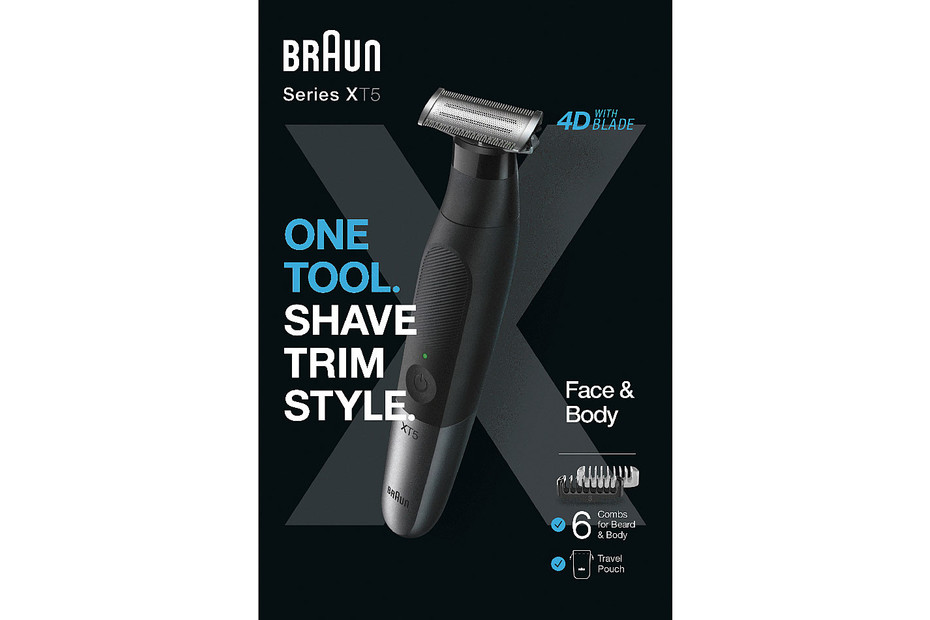 Braun Series X XT5200 trimmer e rasoio per la barba