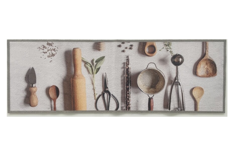 Recylon Küchenläufer Equipement 08 Grau | 50 × 150 cm kaufen bei JUMBO