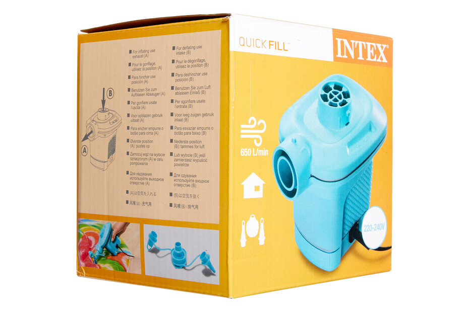 Intex Quick-Fill Elektrische Mini-Pumpe kaufen bei JUMBO