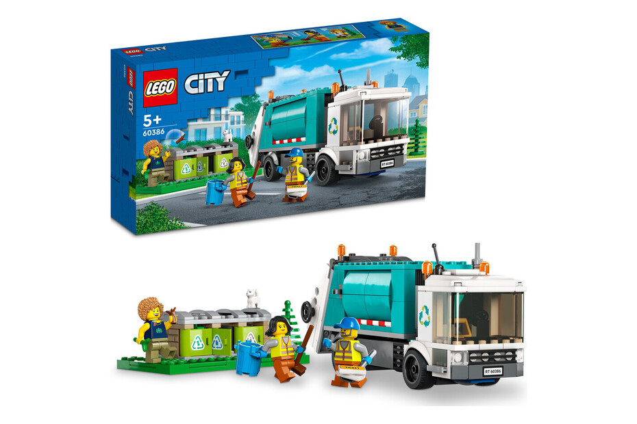 LEGO® City 60386 Camion per il riciclaggio dei rifiuti 5+ anni acquistare  da JUMBO