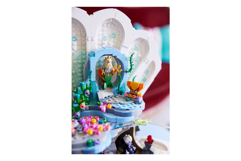LEGO 43225 Disney Le Coquillage Royal de La Petite Sirène