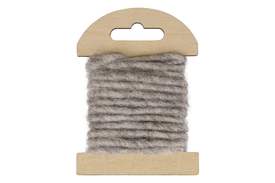 Rayher Cordon De Laine De Mouton, Vert Avocat, 1 Pce., 3,5m