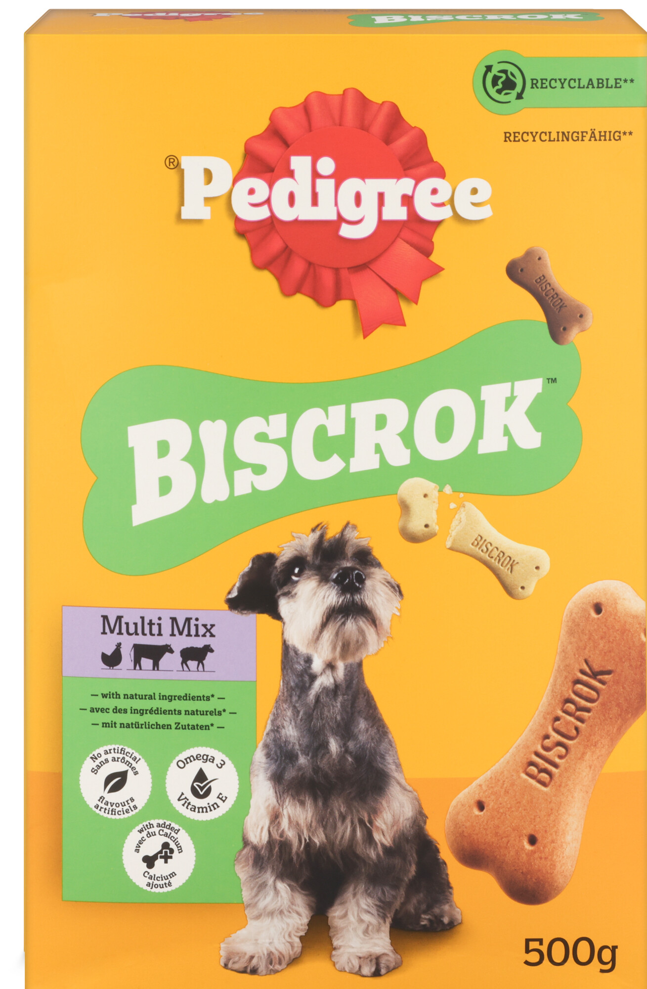Pedigree Biscrok 500g Biscuits