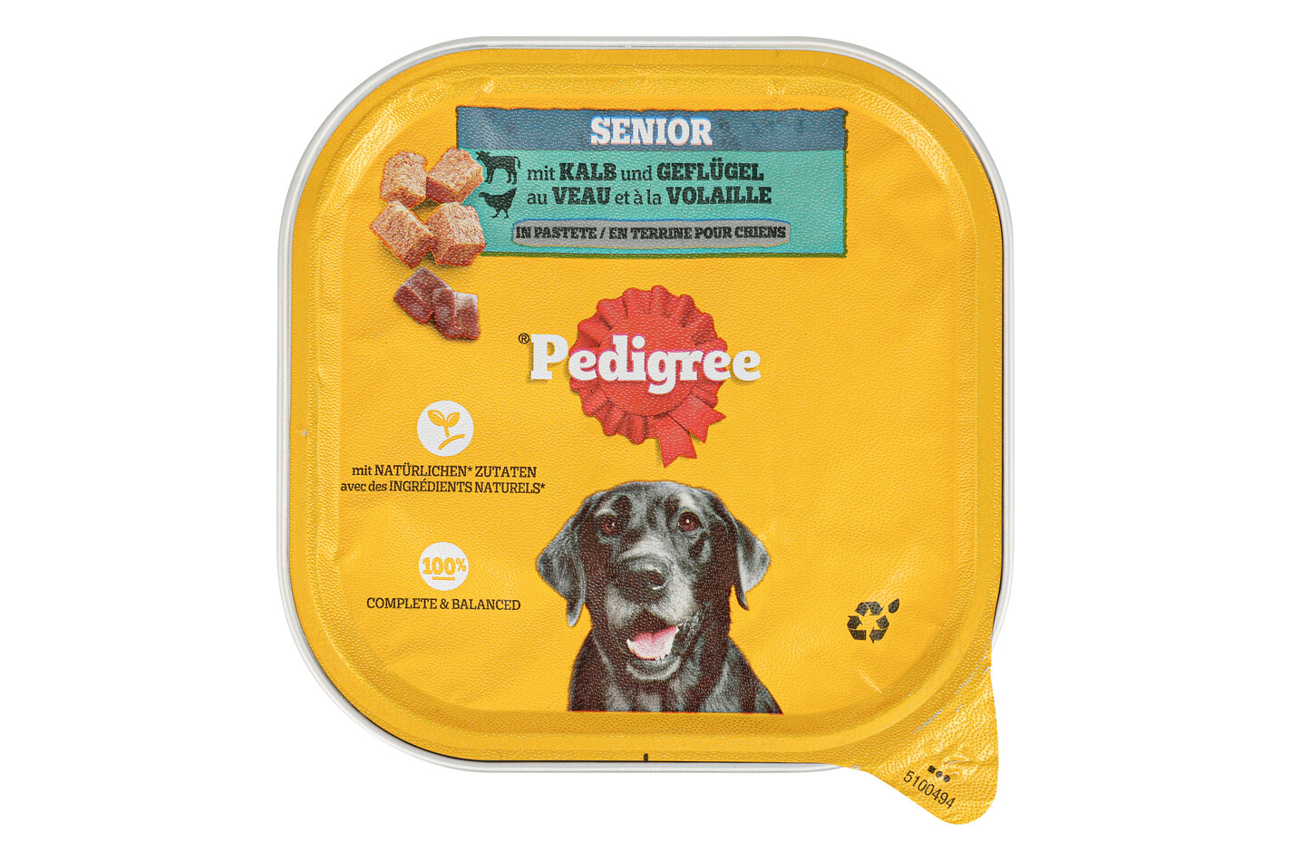 Pedigree Senior au veau & à la volaille 300g