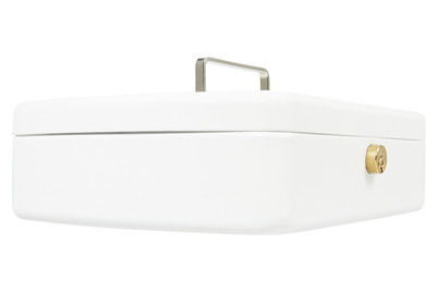 Burg-Wächter Cassaforte Office-Line 2257 Bianco | 25.5 × 20 cm