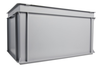 Utz Rako Contenitore impilabile Box Grigio | 60 × 40 × 32.5 cm | 60 l
