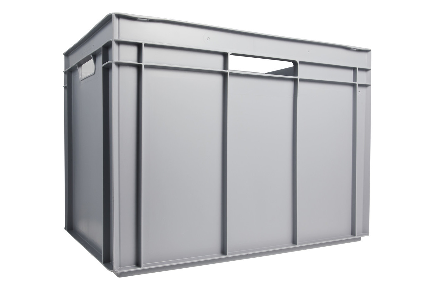 Rako Utz Contenitore impilabile Box Grigio | 60 × 40 × 42,5 cm | 90 l
