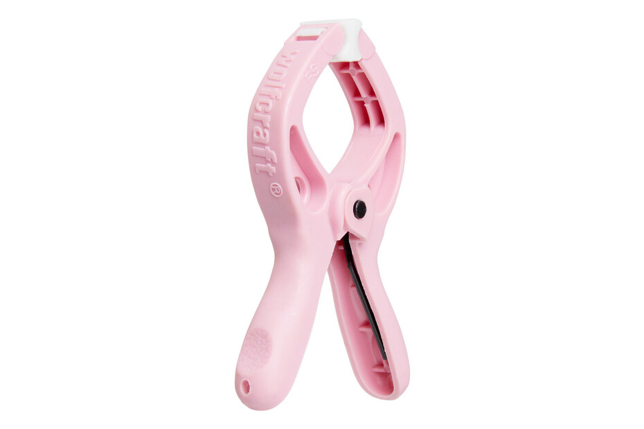 Wolfcraft Set 6 Morsetti A Molla MINI 20 Con Portachiavi - Pratici E Compatti Per Fai Da Te - Foto 4