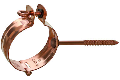 Strubline Rohrschellen Kupfer | ⌀ 7.5 cm | 12 cm kaufen bei JUMBO
