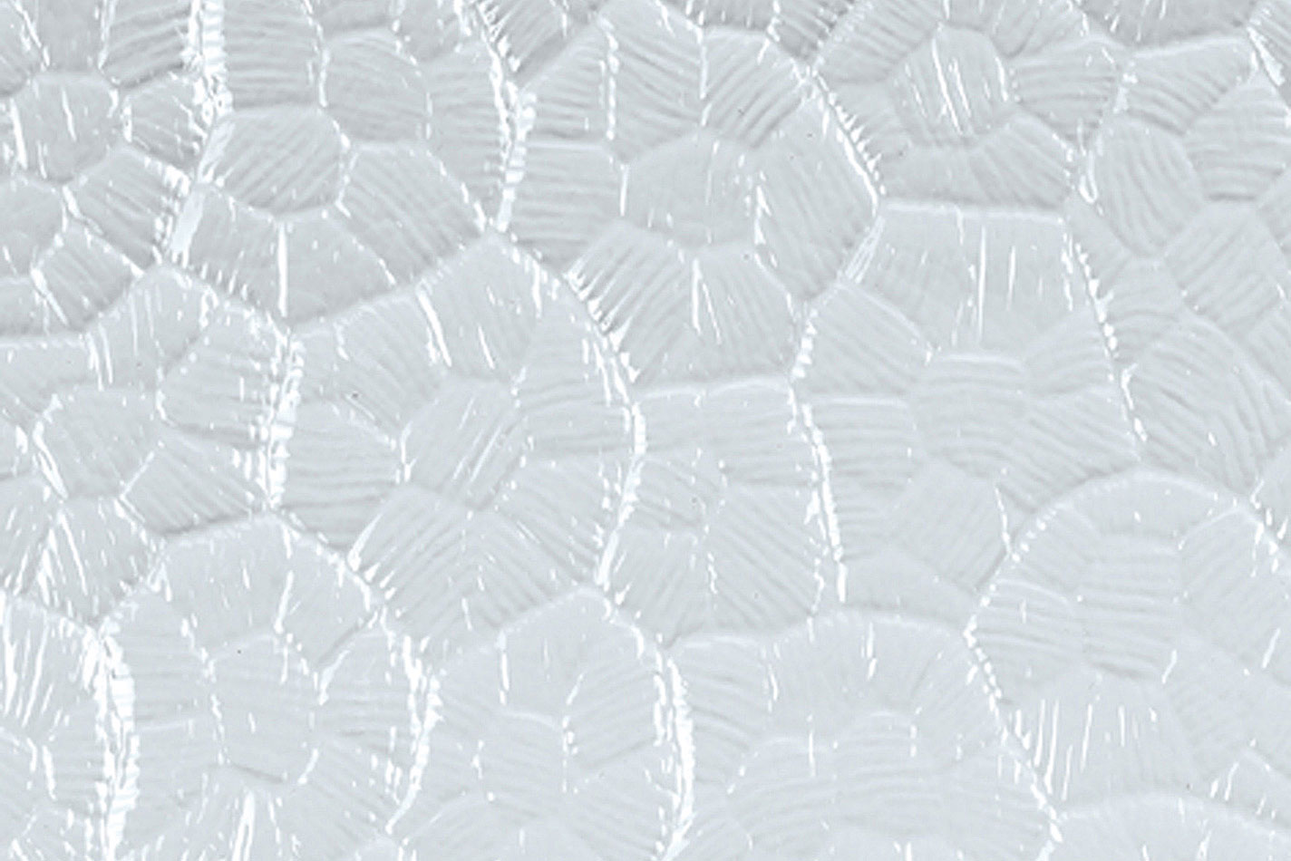 Tecolux Glas Waben | 2 × 1 m | 5 mm