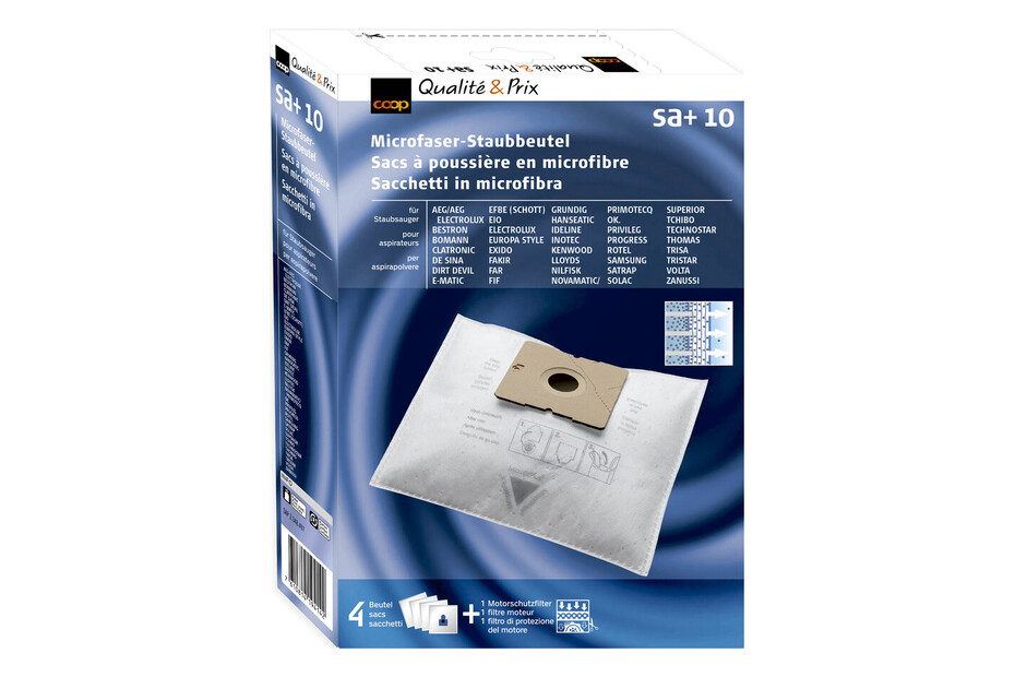 Sacchetti Carta Per Aspirapolvere Lindhaus PH4 - Confezione Da 10 Pezzi | Originali, Resistenti Agli Strappi - Foto 1