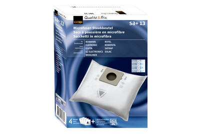 Coop Staubsaugerbeutel Microfaser Sa+13 4 Stück Coop Staubsaugerbeutel Microfaser Sa+13 4 Stück