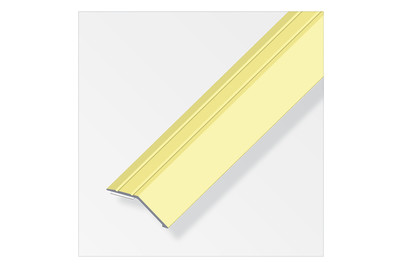 Alfer Profilo di livellamento per parquet in Ottone | 100 × 3 cm