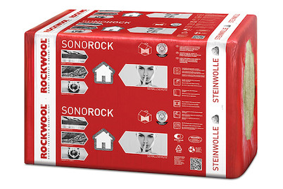 Image of Rockwool Trennwandplatte Sonorock | 100 × 62.5 cm | 40 mm