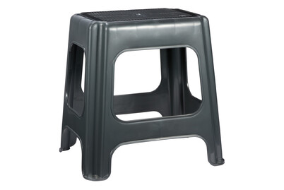 Image of Okt Maxi-Hocker Granitgrau | 41 × 33.5 × 42.5 cm | max. 150 kg