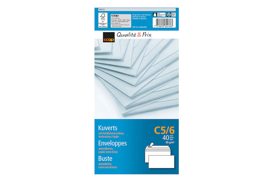 enveloppe C6/5 40 Acheter chez JUMBO - Main Image