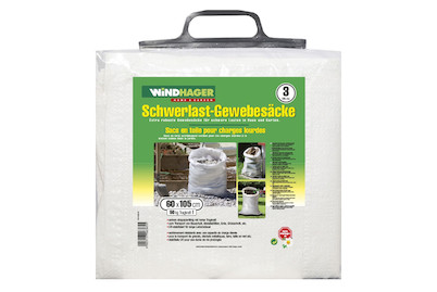 Windhager Sacchi di tessuto per carichi pesanti | 110 l | 50 kg