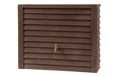 Image of Garantia Wandtank Woody 350 l darkwood