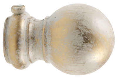 Sun + Shadow Terminale a sfera in metallo per tubo da tenda | ⌀ 2 cm