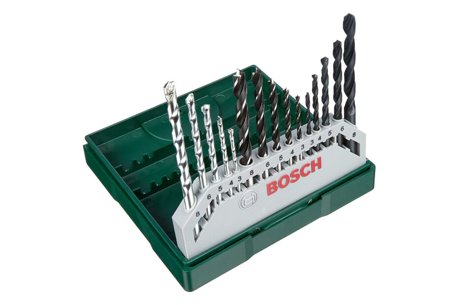 Set Punte Da Muratura Bosch Mini-X-Line - 7 Pezzi Ø3-8mm Per Trapani - Foto 13