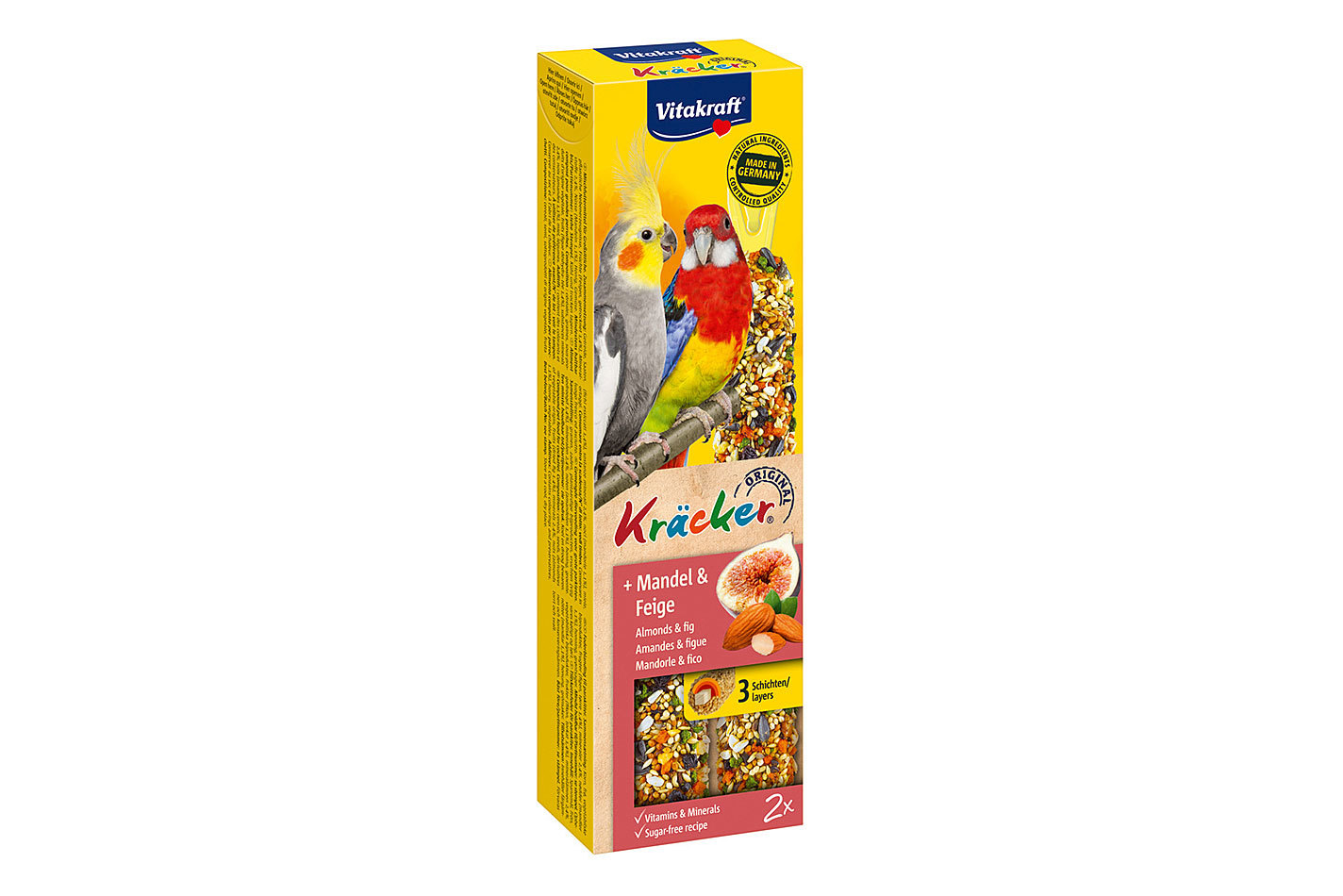 Vitakraft batons aux fruits pour grandes perruch