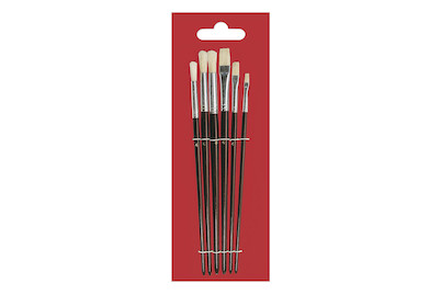 Image of Rayher Borstenpinsel-Set | 6 Grössen