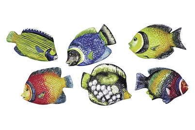 Image of Rayher Giessform Fische | 9 cm | 6 Motive