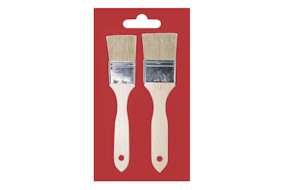 Image of Rayher Flachpinsel-Set | 3.5 × 4.5 cm | 2 Stück
