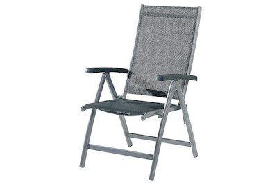 Sieger Klappsessel Bodega Graphit | 109 × 62 × 71 cm