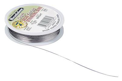 Rayher Filo per gioielli rivestito in plastica | ⌀ 0,4 mm | 9,2 m