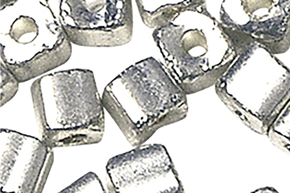 Rayher Rocailles In Vetro - Perline Grigio Argento Per Creare Gioielli Fai Da Te - Foto 3