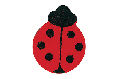 Image of Rayher Holzstreuteile Marienkäfer | 2.5 cm | 24 Stück