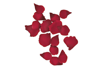 Image of Rayher Streublätter-Rosen Weinrot | 3-4.5 cm | 41 Stück