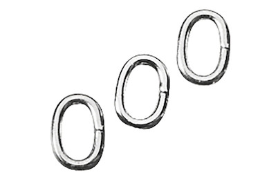 Image of Rayher Ringel Metall | 0.8 mm | 25 Stück