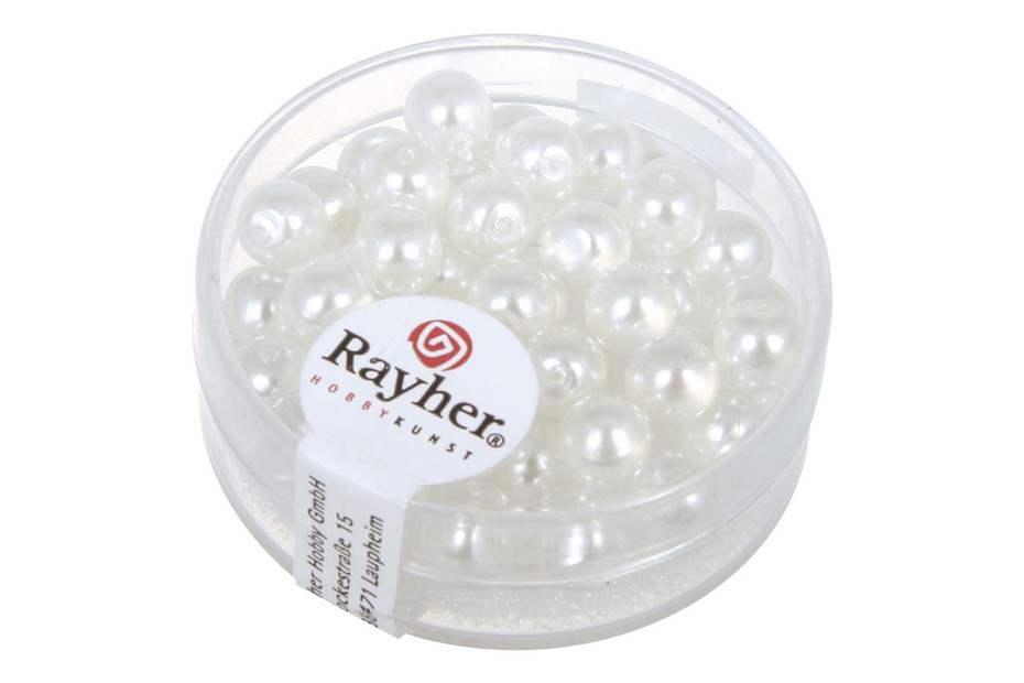 RAYHER - 45 PEZZI - PERLE CERATE IN VETRO RINASCIMENTO 6MM RAYHER - 45 PEZZI - PERLE CERATE IN VETRO RINASCIMENTO 6MM